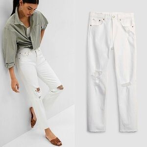 Gap High Rise Cheeky Straight Jeans